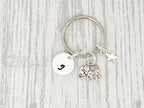 Travel Elephant Keyring | Personalised Good Luck Travelling Gift