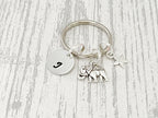 Travel Elephant Keyring | Personalised Good Luck Travelling Gift