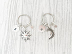 Sun & Moon Friendship Keyring Set | Celestial Keepsake Gift