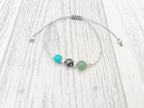 Safe Travels Crystal Cord Adjustable Bracelet, Good Luck Travelling Gift