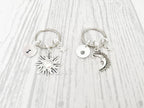 Sun & Moon Friendship Keyring Set | Celestial Keepsake Gift