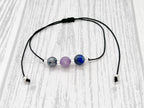 Adjustable Crystal Inner Calm Bracelet | Balance, Grounding & Resilience Gifts
