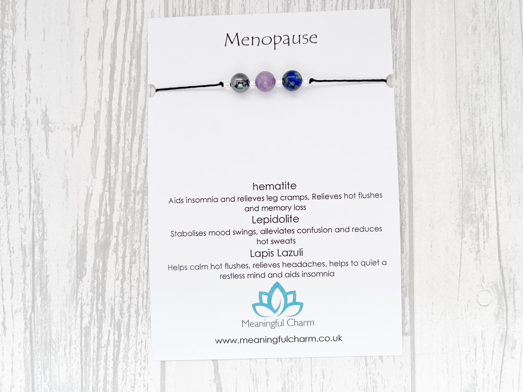 Adjustable Crystal Inner Calm Bracelet | Balance, Grounding & Resilience Gifts