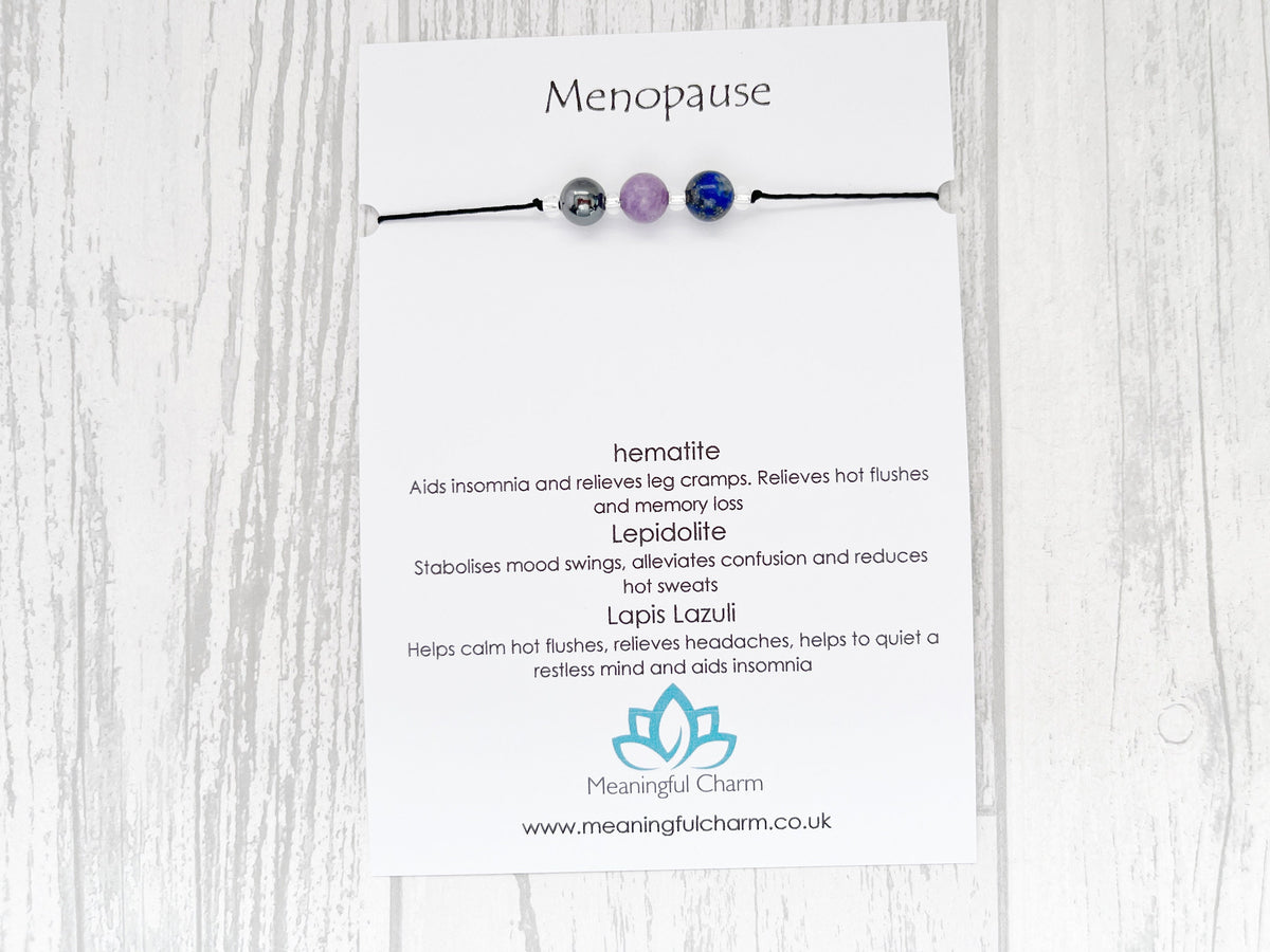 Adjustable Crystal Inner Calm Bracelet | Balance, Grounding & Resilience Gifts