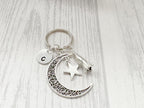 Love You to the Moon Keyring | Personalised Moon and Back Gift