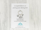 Personalised Passed Driving Test Keyring for Congratulations New Driver Gifts