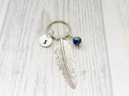 Feather Memorial Keyring | Bereavement Gift | Personalised Keepsake