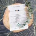 Sterling Silver Inner Calm Crystal Bracelet | Balance, Grounding and Resilience Gifts