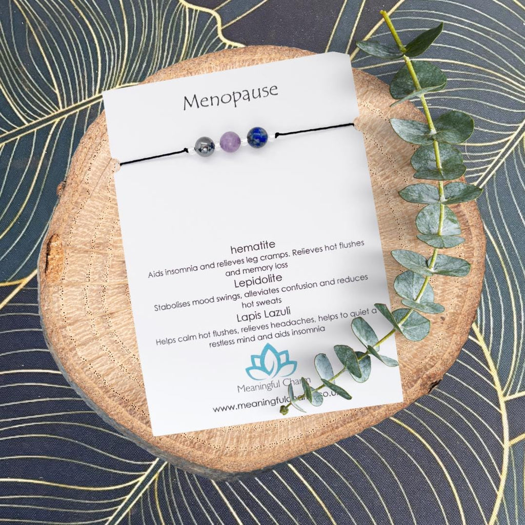 Adjustable Crystal Inner Calm Bracelet | Balance, Grounding & Resilience Gifts