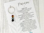 Still Waters Keychain | Deflect Crystal Emotional Gifts | Strength Within