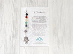 The Core of Seven Chakra Rear View Mirror Charm | Sacred Spirit
