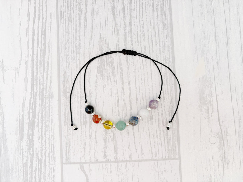 The Core of Seven Chakra Bracelet | Spiritual Crystal Gift | Sacred Spirit