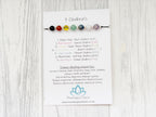 The Core of Seven Chakra Bracelet | Spiritual Crystal Gift | Sacred Spirit