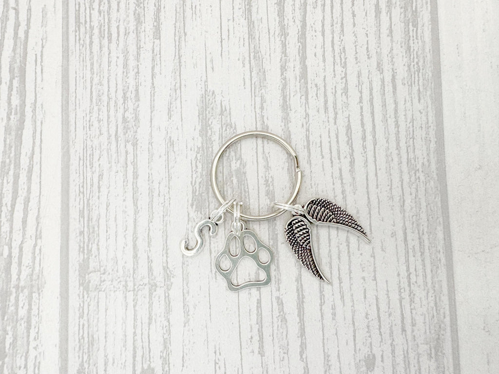 Dog Memorial Keyring | Pet Loss Gift | Personalised Keepsake
