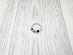 Sterling Silver Inner Calm Crystal Ring for the change | Balance, Grounding and Resilience Gifts