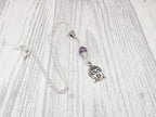 Sacred Spirit | Crystal Buddha Necklace | Silver Spiritual Gemstone Pendant
