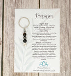 Soul Shield Keyring | Deflect Crystal Emotional Gifts | Strength Within