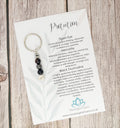 Soul Shield Keyring | Deflect Crystal Emotional Gifts | Strength Within