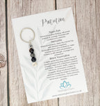Soul Shield Keyring | Deflect Crystal Emotional Gifts | Strength Within