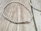 Growing Up Mother & Daughter Distance Crystal Bracelet Set