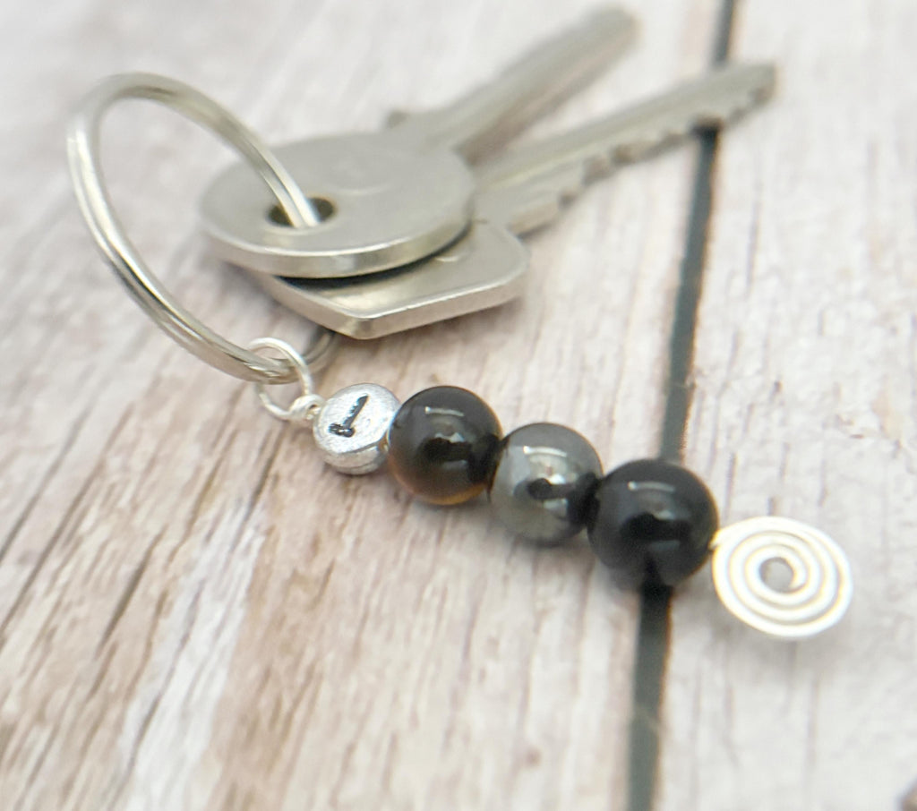 Soul Shield Keyring | Deflect Crystal Emotional Gifts | Strength Within