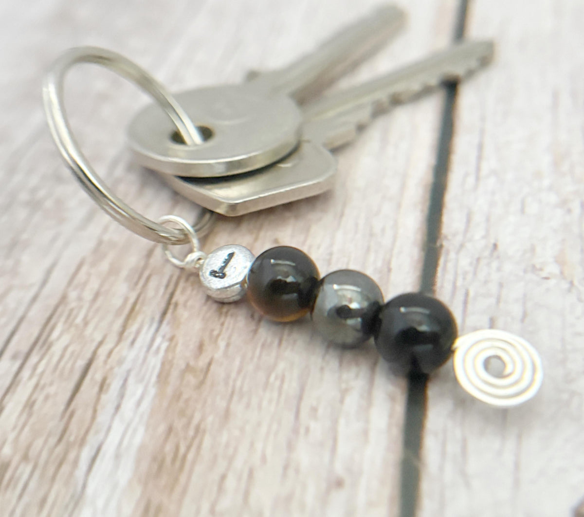 Soul Shield Keyring | Deflect Crystal Emotional Gifts | Strength Within