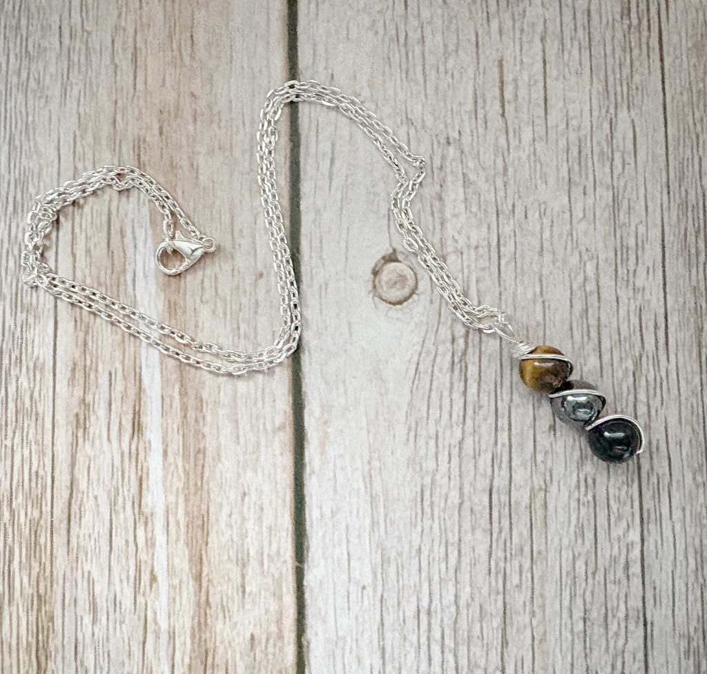 Soul Shield Necklace | Deflect Crystal Emotional Gifts | Strength Within