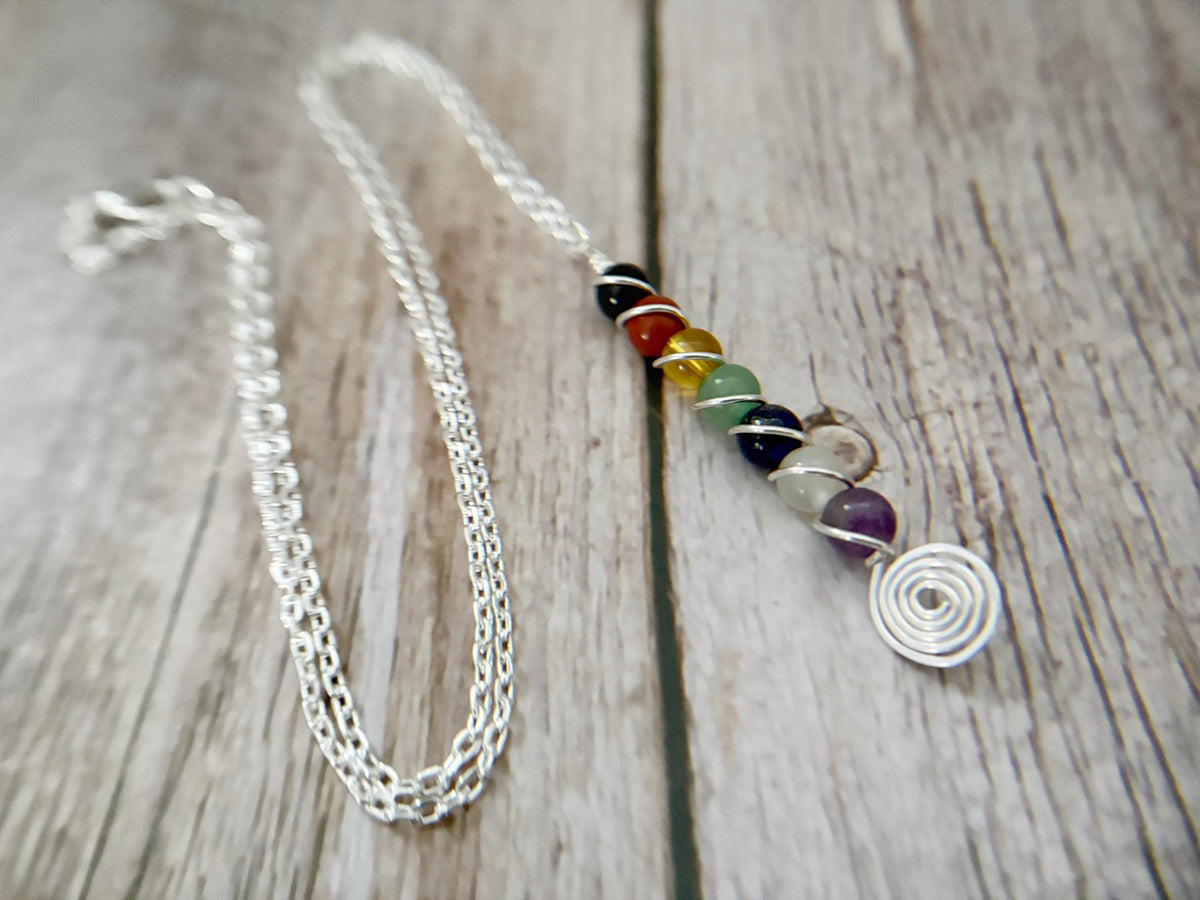 The Core of Seven Chakra Necklace | Spiritual Jewellery | Sacred Spirit