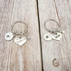 Husband & Wife Keyring Set | Matching Keepsake Gift