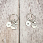 Personalised Sisters Matching Keyring Set, Unbreakable Sisterhood Bond