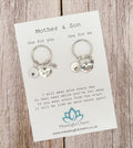 Mother and Son Matching Keyring Set, For My Mum