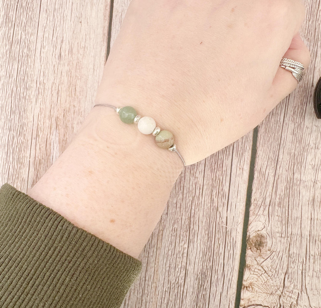 New Beginnings Crystal Bracelet | Adjustable Gemstone Gift