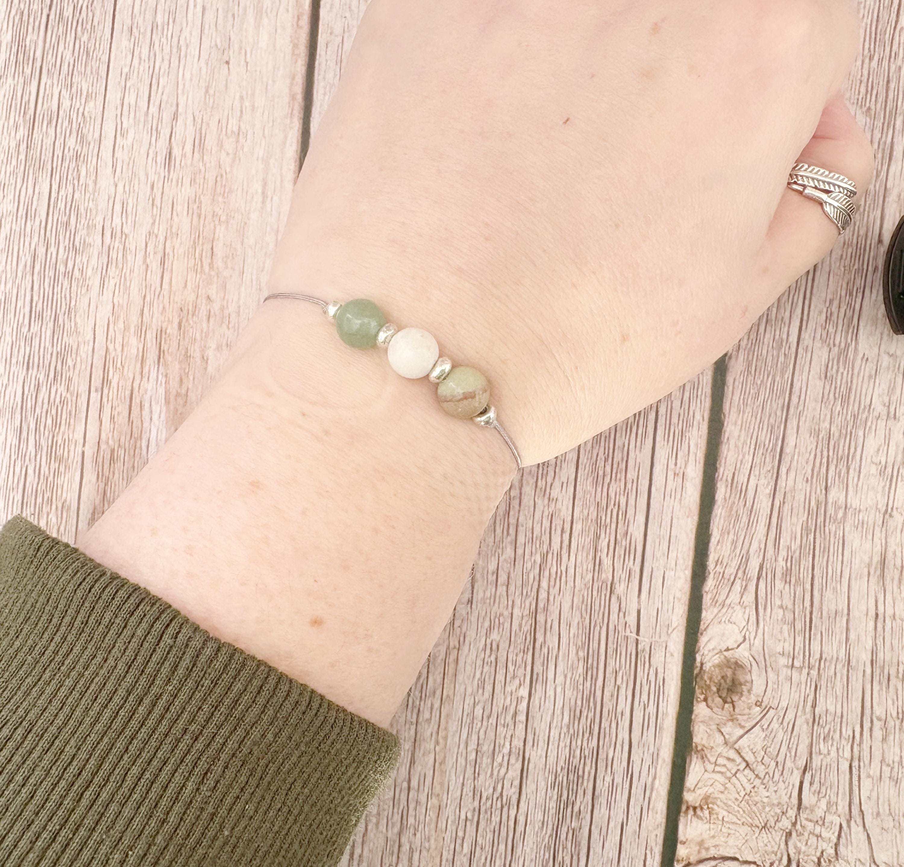 New Beginnings Crystal Bracelet | Adjustable Gemstone Gift