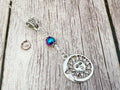 Written in the Stars | Crystal Moon & Sun Necklace | Silver Celestial Gemstone Pendant