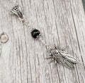Dark Enchantments Crystal Moth Necklace | Gothic Pendant
