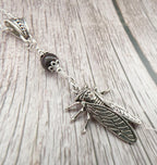 Dark Enchantments Crystal Moth Necklace | Gothic Pendant