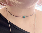 Soul Shield | Black Tourmaline Choker | Deflect Crystal Emotional Gifts | Strength Within