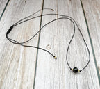 Soul Shield | Black Tourmaline Choker | Deflect Crystal Emotional Gifts | Strength Within