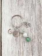 Personalised New Beginnings Crystal Keyring | Build Your Own Good Luck Gift