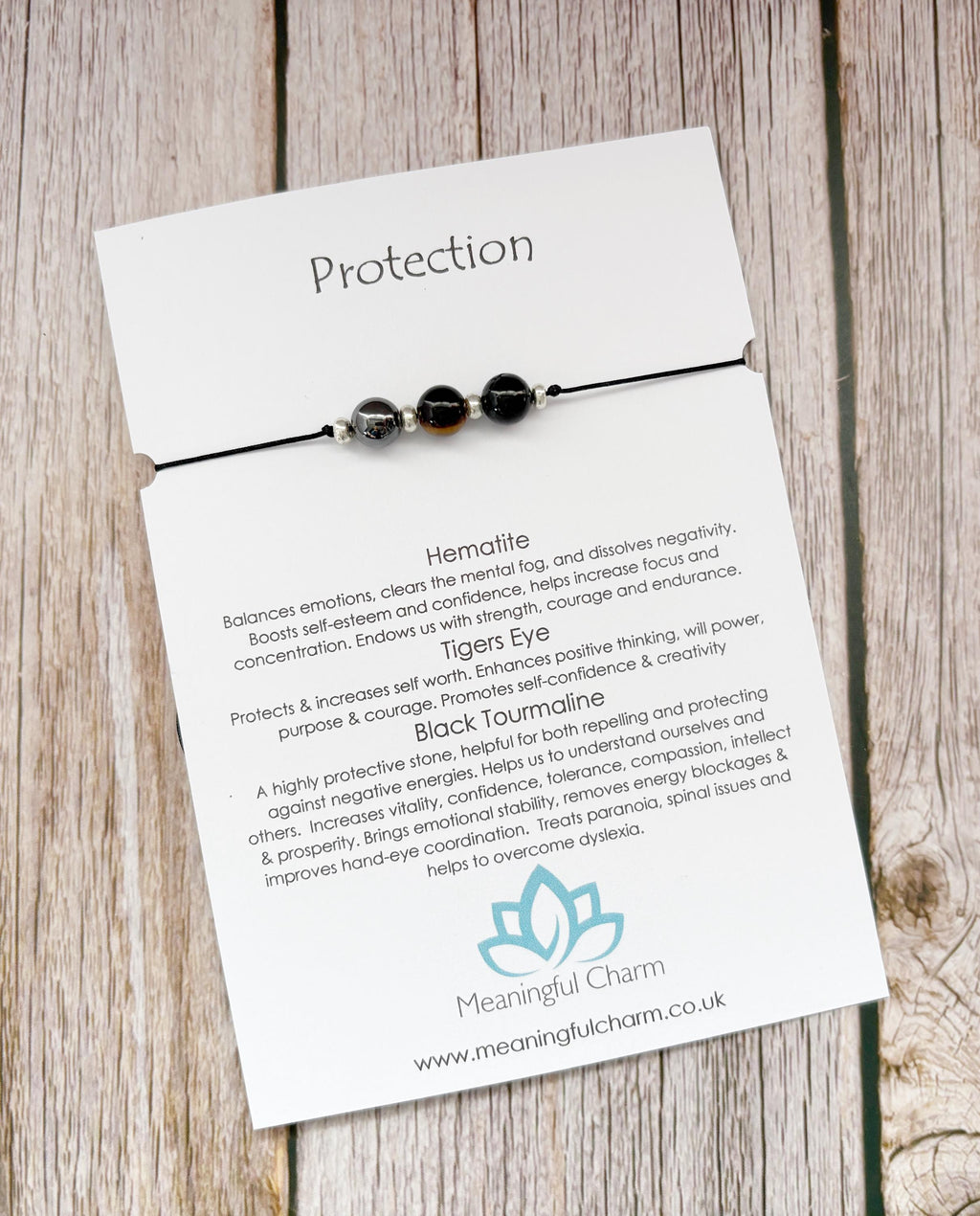 Still Waters Bracelet | Deflect Crystal Emotional Gifts | Strength Within