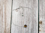 Tigers Eye Bracelet or Anklet | Crystal Dainty Chain | Dream & Believe