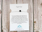 Tigers Eye Bracelet or Anklet | Crystal Dainty Chain | Dream & Believe