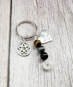 Soul Shield Keyring | Build Your Own | Personalised Crystal Emotional Gift | Strength Within