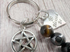Soul Shield Keyring | Build Your Own | Personalised Crystal Emotional Gift | Strength Within