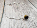Tigers Eye Bracelet or Anklet | Crystal Dainty Chain | Dream & Believe