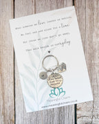 Relationship Memorial Keyring | Grief Gift | Personalised Keepsake