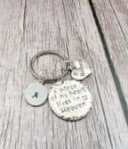 Relationship Memorial Keyring | Grief Gift | Personalised Keepsake