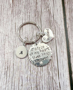 Relationship Memorial Keyring | Grief Gift | Personalised Keepsake