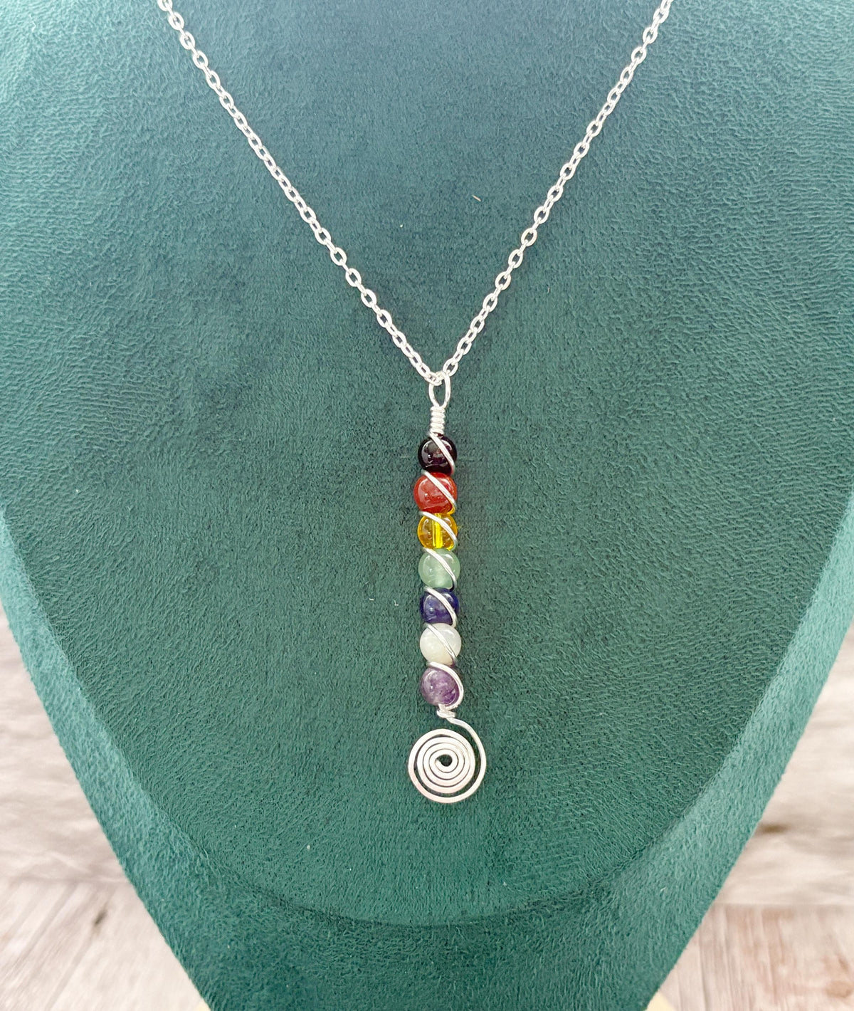 The Core of Seven Chakra Necklace | Spiritual Jewellery | Sacred Spirit