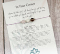 In Your Corner Friendship Crystal Bracelet | Gemstone Friend Gifts | Treasured Bonds